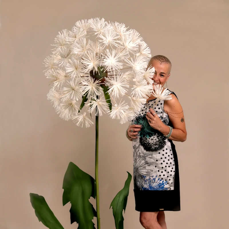 FIORI GIGANTI IN CARTA CRESPA, VELINA E CARTONCINO